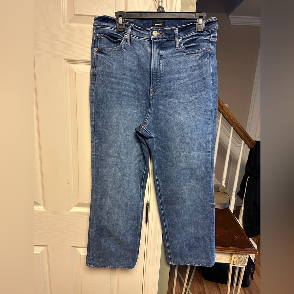 Women’s Express Modern Straight Super High Rise size 12R